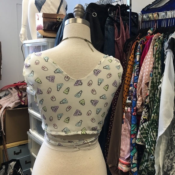 Handbag print wrap tank - Picture 6 of 9